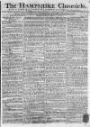 Hampshire Chronicle Monday 14 April 1777 Page 1