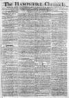 Hampshire Chronicle Monday 28 April 1777 Page 1