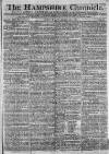 Hampshire Chronicle Monday 11 August 1777 Page 1