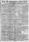 Hampshire Chronicle Monday 20 October 1777 Page 1
