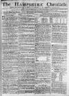 Hampshire Chronicle Monday 15 December 1777 Page 1