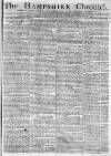 Hampshire Chronicle Monday 19 January 1778 Page 1
