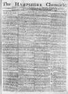 Hampshire Chronicle Monday 04 January 1779 Page 1