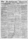 Hampshire Chronicle Monday 18 January 1779 Page 1