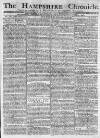 Hampshire Chronicle Monday 25 January 1779 Page 1