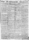 Hampshire Chronicle Monday 01 February 1779 Page 1