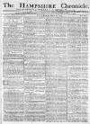 Hampshire Chronicle Monday 01 March 1779 Page 1