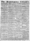 Hampshire Chronicle Monday 12 April 1779 Page 1