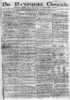 Hampshire Chronicle Monday 10 January 1780 Page 1