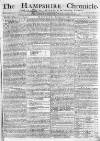 Hampshire Chronicle Monday 17 January 1780 Page 1