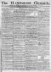 Hampshire Chronicle Monday 31 January 1780 Page 1