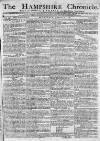 Hampshire Chronicle Monday 07 February 1780 Page 1