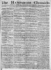 Hampshire Chronicle Monday 27 March 1780 Page 1