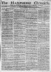 Hampshire Chronicle Monday 03 April 1780 Page 1