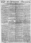 Hampshire Chronicle Monday 01 January 1781 Page 1