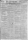 Hampshire Chronicle Monday 15 January 1781 Page 1