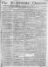 Hampshire Chronicle Monday 26 March 1781 Page 1