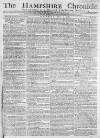 Hampshire Chronicle Monday 02 April 1781 Page 1