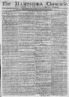 Hampshire Chronicle Monday 07 May 1781 Page 1