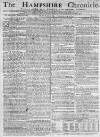 Hampshire Chronicle Monday 26 November 1781 Page 1