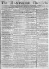 Hampshire Chronicle Monday 03 December 1781 Page 1