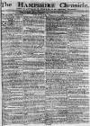 Hampshire Chronicle Monday 11 February 1782 Page 1