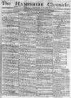 Hampshire Chronicle Monday 18 February 1782 Page 1