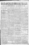 Hampshire Chronicle Monday 10 January 1785 Page 1
