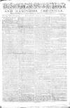 Hampshire Chronicle Monday 04 April 1785 Page 1