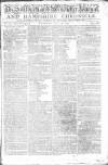 Hampshire Chronicle Monday 18 April 1785 Page 1