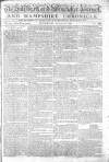 Hampshire Chronicle Monday 22 August 1785 Page 1