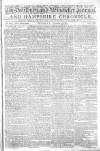 Hampshire Chronicle Monday 03 October 1785 Page 1