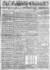 Hampshire Chronicle Monday 16 January 1786 Page 1