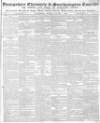 Hampshire Chronicle Monday 05 January 1829 Page 1