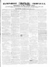 Hampshire Chronicle Saturday 10 January 1852 Page 1