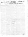 Hampshire Chronicle Saturday 22 May 1852 Page 1
