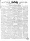Hampshire Chronicle Saturday 25 September 1852 Page 1