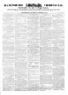 Hampshire Chronicle Saturday 30 October 1852 Page 1