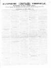 Hampshire Chronicle Saturday 01 April 1854 Page 1