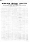 Hampshire Chronicle Saturday 10 January 1857 Page 1