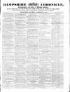Hampshire Chronicle Saturday 25 November 1865 Page 1