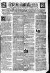 Kentish Gazette Tuesday 14 January 1772 Page 1