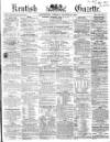 Kentish Gazette Tuesday 30 January 1866 Page 1
