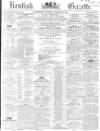 Kentish Gazette Tuesday 08 January 1867 Page 1