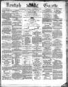 Kentish Gazette Tuesday 07 November 1871 Page 1