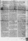 Leeds Intelligencer Tuesday 31 December 1754 Page 1