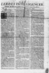 Leeds Intelligencer Tuesday 25 February 1755 Page 1