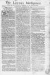 Leeds Intelligencer Tuesday 16 September 1755 Page 1