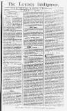 Leeds Intelligencer Tuesday 20 September 1757 Page 1