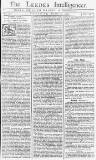 Leeds Intelligencer Tuesday 08 November 1757 Page 1